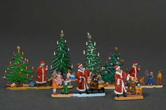 6 Various Christmas figures, probably by Wilhelm S… - photo 1