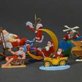 7 Various humorous Christmas figures, including Sc… - photo 1