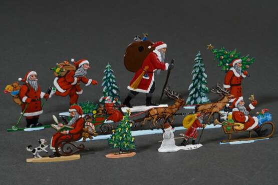 11 Various Christmas figures, Scholtz, Berlin, pew… - фото 2