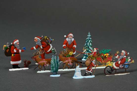8 Various Christmas figures, Scholtz, Berlin, pewt… - photo 1 8 Various Christmas figures, Scholtz, Berlin, pewt… - photo 1