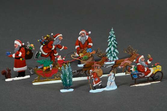 8 Various Christmas figures, Scholtz, Berlin, pewt… - photo 2 8 Various Christmas figures, Scholtz, Berlin, pewt… - photo 2