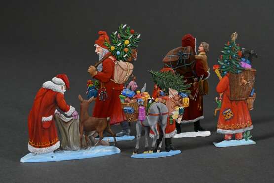 5 Various Christmas figures, Swiss, Diessen, etc.,… - фото 2