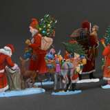 5 Various Christmas figures, Swiss, Diessen, etc.,… - фото 2