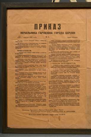 2 announcements: “Occupation Orders, April 26, 194… - photo 5