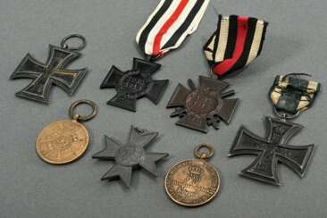 7 Various medals and decorations from the 19th c. …