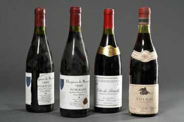 4 Diverse Flaschen Burgunder: 2x 1994 Hospices de …
