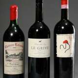3 Diverse Magnum Flaschen Rotwein: 1x 1985 Chateau… - Foto 1