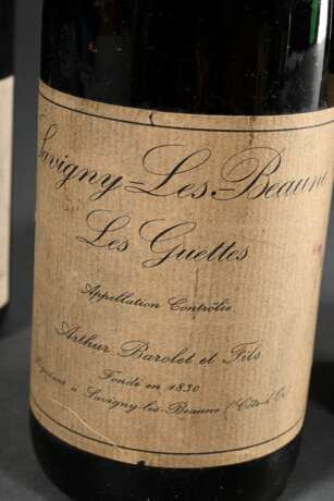 4 Diverse Flaschen Rotwein: 1x 1979 Corton des Mar… - Foto 4