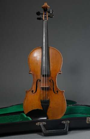 German violin with case, German, circa 1900, no la… - photo 1