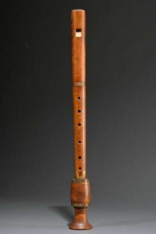 Renaissance tenor recorder in C (435Hz), unknown m… - photo 1 Renaissance tenor recorder in C (435Hz), unknown m… - photo 1