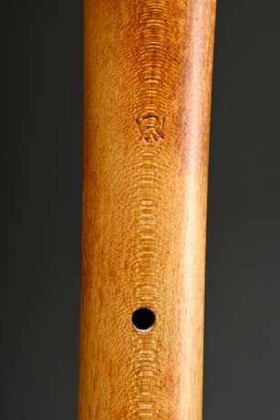 Tenor Schalmei oder Pommer, gestempelt "RW" (Raine… - Foto 3