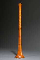 Tenor shawm or pommer, stamped ‘H’ and ‘J. Hanchet…