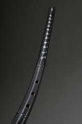 Curved zinc, stamped ‘Herz’ and CLXXV, second half…