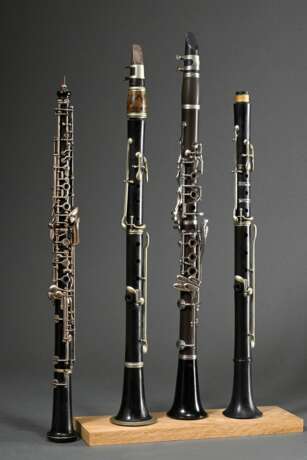 3 Woodwind instruments, consisting of 1 clarinet i… - photo 1