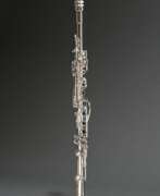 Музыкальные инструменты. Clarinet, worn manufacturer's engraving ‘Bawl’ (?)…