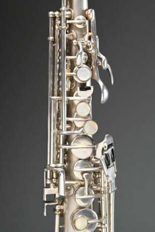 Soprano saxophone in case, marked ‘G.H. Hueller Sa… - фото 6