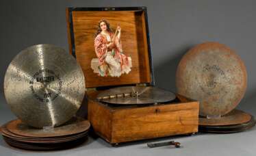 Kalliope with 40 perforated metal plates with vari…