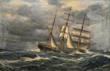 Glühmann, Max (Anf. 20.Jh.) "Sinkende 'Sterna'(?) …