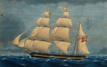 Böttger, Jacob A.H. (1781-1860) "Altonaer Bark 'So…