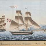 Unbekannter Marinemaler des 19.Jh. "'Triton'- Cap'… - Foto 1