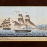Unbekannter Marinemaler des 19.Jh. "'Triton'- Cap'… - Foto 2