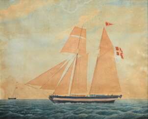 Monogrammist "CH" "Eclipse von Blankenese - Capt. …