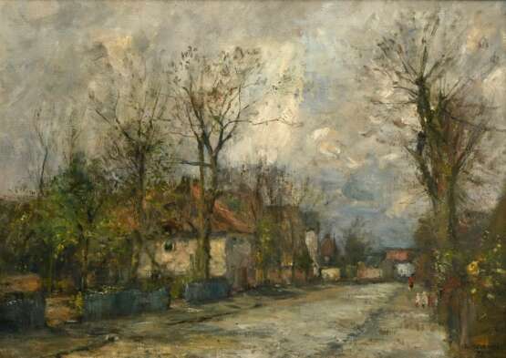 Höckner, Rudolf (1864-1942) ‘Street in Niendorf’ 1… - фото 1 Höckner, Rudolf (1864-1942) ‘Street in Niendorf’ 1… - фото 1