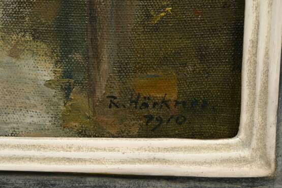 Höckner, Rudolf (1864-1942) ‘Street in Niendorf’ 1… - фото 3 Höckner, Rudolf (1864-1942) ‘Street in Niendorf’ 1… - фото 3