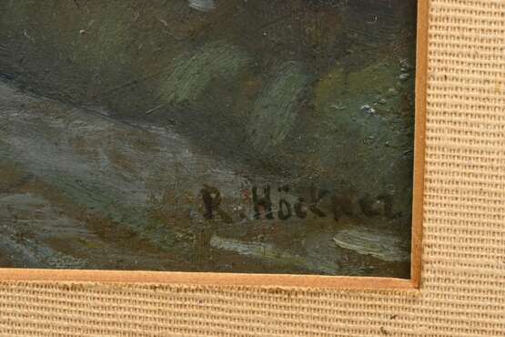 Höckner, Rudolf (1864-1942) ‘Thaw’, oil on cardboa… - фото 3 Höckner, Rudolf (1864-1942) ‘Thaw’, oil on cardboa… - фото 3
