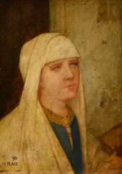 Blake, William (1757-1827) attributed ‘Head Study’…