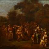 Unknown artist of the 18th c. ‘Dance scene in the … - photo 1