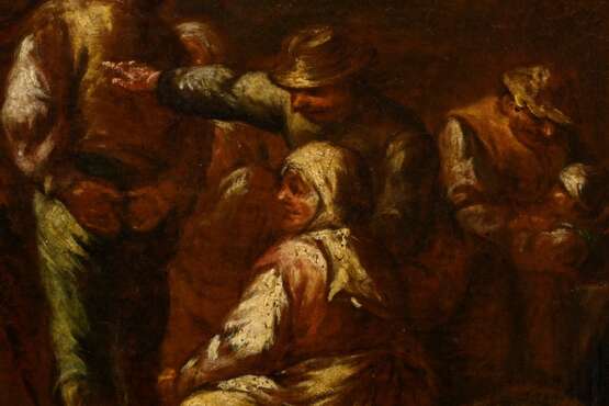 Unknown artist of the 18th c. ‘Dance scene in the … - photo 4