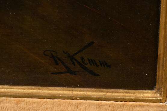 Kemm, Robert (1837-1895) ‘Galant scene with guitar… - photo 5