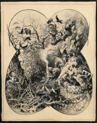 Vogel, Hermann (1854-1921) ‘Fantastic drawing with…