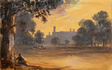 19th c. English artist ‘Windsor Castle and Park in…