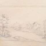 Old sketchbook with approx. 27 fine pencil, ink an… - фото 5