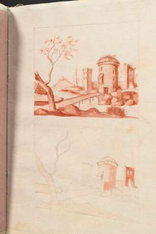 Old sketchbook with approx. 27 fine pencil, ink an… - фото 6 Old sketchbook with approx. 27 fine pencil, ink an… - фото 6