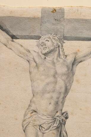 Unbekannter Künstler des 18.Jh. "Christus am Kreuz… - Foto 2
