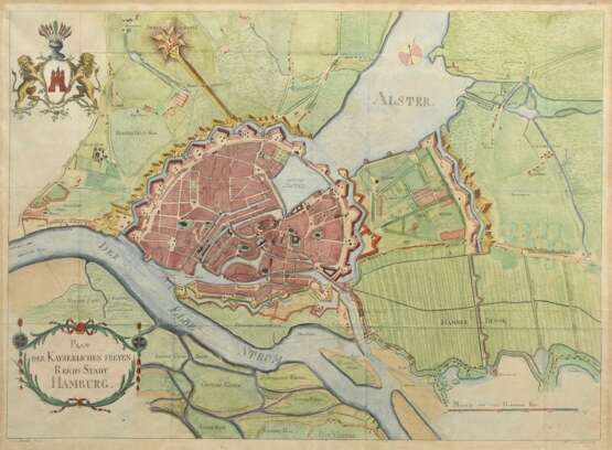 Reinke, Johann Theodor (1749-1825) ‘Plan of the Im… - photo 1 Reinke, Johann Theodor (1749-1825) ‘Plan of the Im… - photo 1