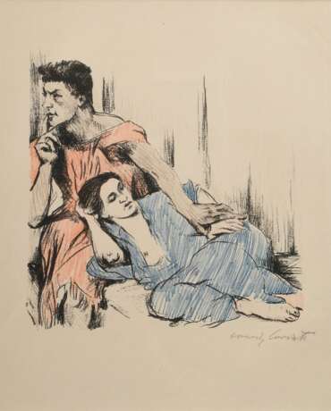 Corinth, Lovis (1858-1925) ‘’I implore you, daught… - photo 1 Corinth, Lovis (1858-1925) ‘’I implore you, daught… - photo 1