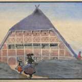Förster, Hans (1885-1966) ‘Farmhouse’, colour wood… - photo 1