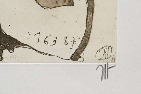 Janssen, Horst (1929-1995) ‘Morgen-Lydia’ 1987, et… - photo 2