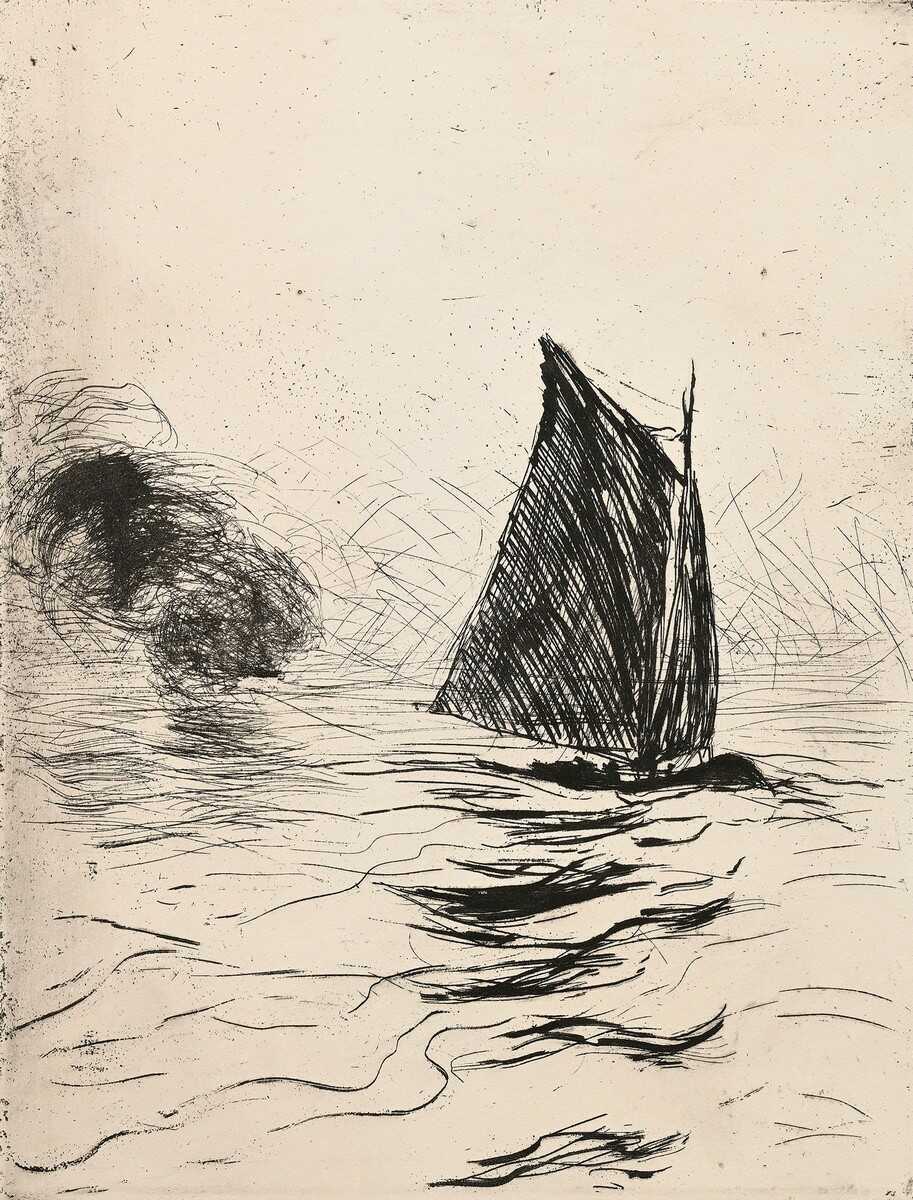 Nolde, Emil (1867-1956) ‘Segler und Rauch’ (Sailor… Nolde, Emil (1867-1956) ‘Segler und Rauch’ (Sailor…