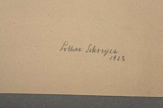 Schreyer, Lothar (1886-1966) "Kreuz der Geburt" 19… - Foto 2