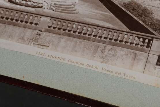 Photo album ‘Florence’ with 48 various album photo… - photo 5 Photo album ‘Florence’ with 48 various album photo… - photo 5