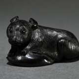Umoregi Netsuke ‘Rat on Chestnut’, lying with head… - photo 1