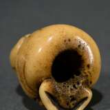 Mingei Hirschhorn netsuke ‘Puppy on Hotei's sack’,… - photo 4