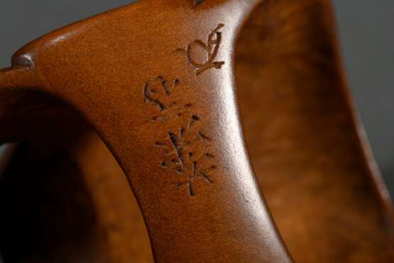 Buchsbaum Netsuke "Beshimi Mask," signed Sosai mit… - photo 3 Buchsbaum Netsuke "Beshimi Mask," signed Sosai mit… - photo 3