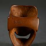 Buchsbaum Netsuke "Beshimi Mask," signed Sosai mit… - photo 4