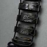 Schwarzlack geschnitztes Inro "Idealisierte chines… - Foto 3